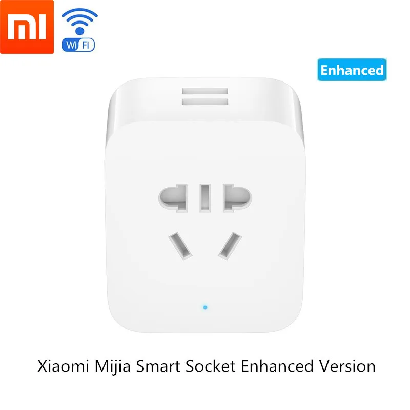 Смарт розетка Xiaomi Mijia 2 USB разъема Wi Fi|Умные розетки| |