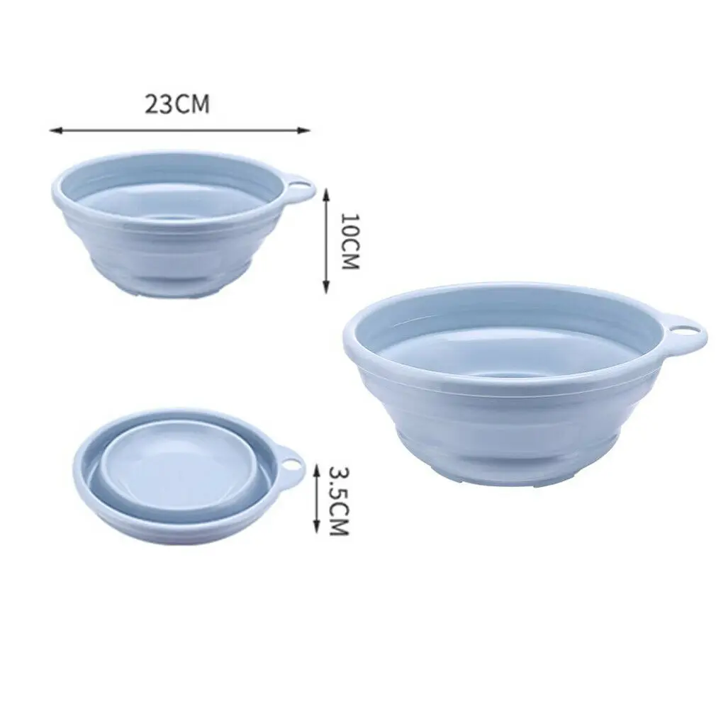 Силиконовые Портативный кемпинг складной Пластик разборный умывальник Складная