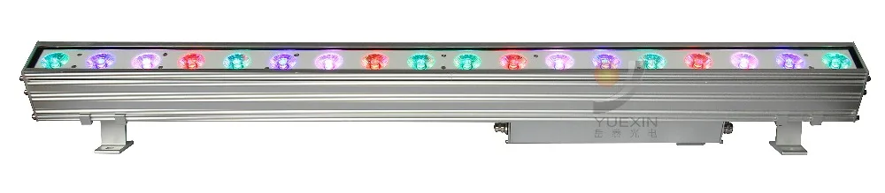 18X10 Вт индивидуальное управление Led настенная шайба наружный пиксельный свет RGBW