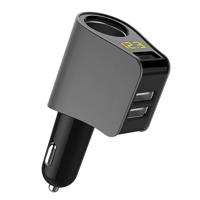 CHUNFA 3 Порты автомобиль USB Зарядное устройство автомобильного прикуривателя с