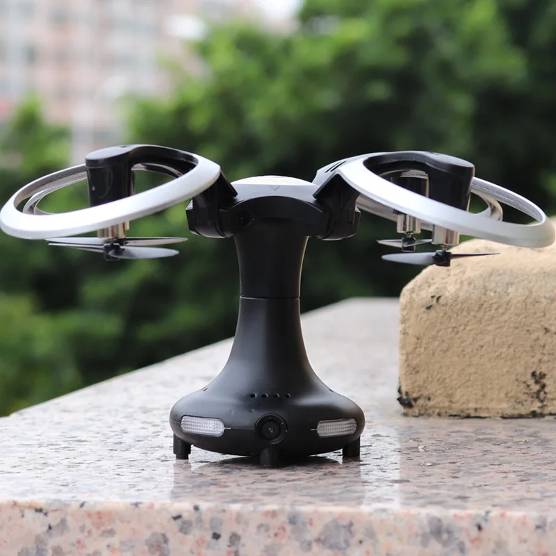 Мини селфи Дроны с камерой Hd Follow Me складной Дрон трекер Новый Rc видео Зарядное