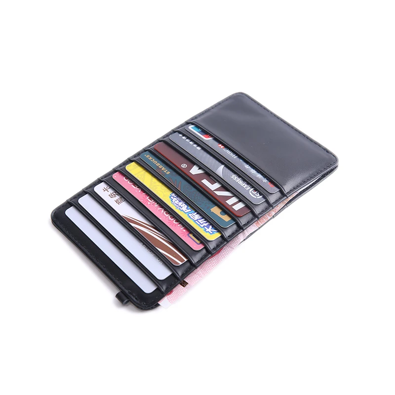 Мужской кошелек из натуральной воловьей кожи держатель для карт 18 слотов карт|id