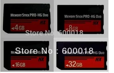 

h2testw Full real Capacity High Speed MS HX 4GB 8GB 16GB 32GB 64GB Memory Stick Pro Duo Memory Cards Free Gift Plastic Box