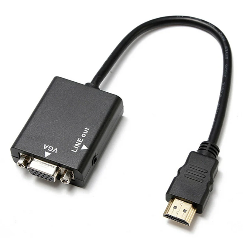HD 1080P HDMI to VGA MULTI DISPLAY Video Converter Adapter Cable for PC DVD HDTV | Электроника