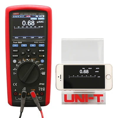 2 канальный термопара мультиметр True RMS 3 5 ''TFT LCD тест потока дб USB UT181A|multimeter
