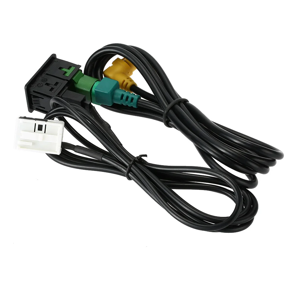 Автомобильный USB AUX аудио видео кабель переключатель для VW Passat B6 B7 CC Touran POLO Facelift