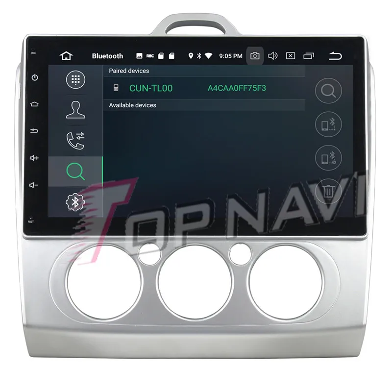 Автомобильный радиоприемник Topnavi восьмиядерный процессор Android 9 0 DVD-плеер для Ford