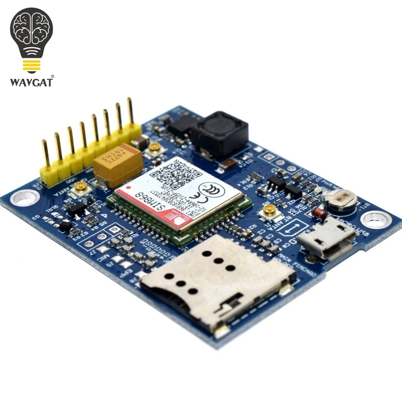 SIM868 GSM GPRS GPS BT сотовый Модуль MINI плата коммутационная вместо SIM808|Интегральные