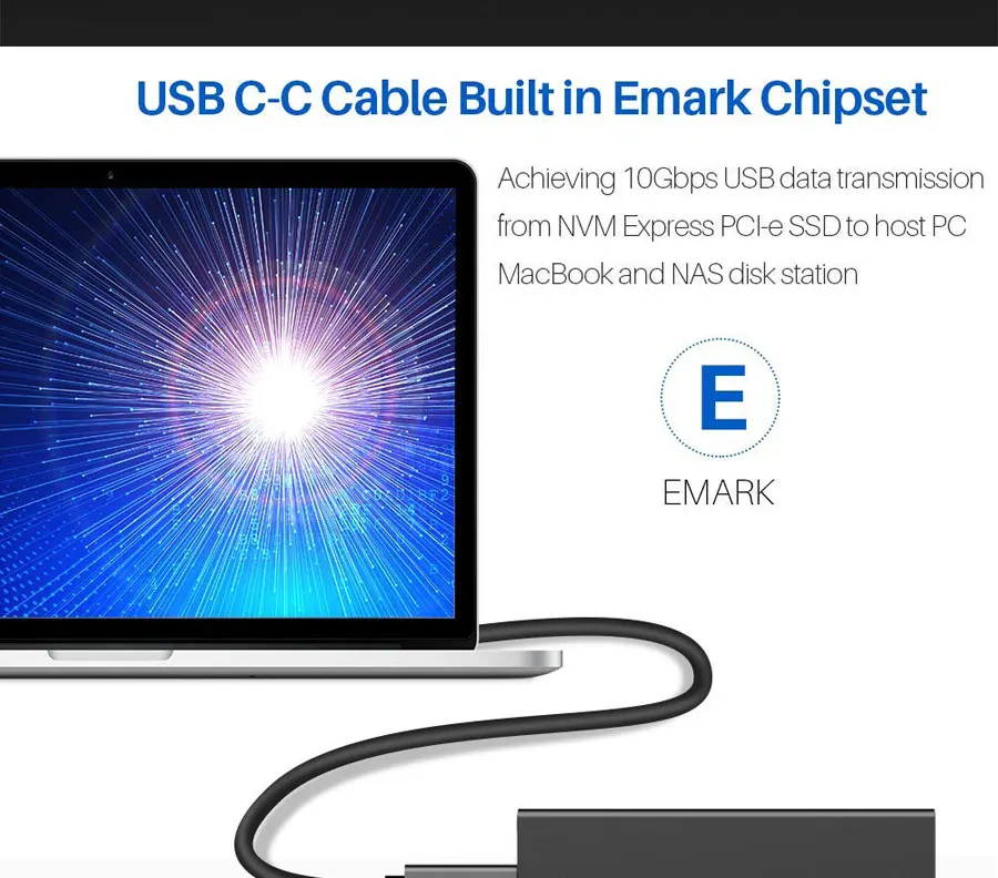 PCIE NVMe USB3.1 HDD корпус M.2 для USB 3,1 Тип C M ключ SSD корпус жесткий диск чехол внешний HDD чехол/PCIE SSD чехол