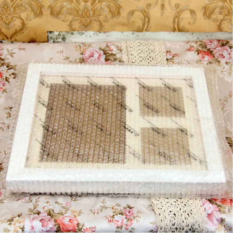 Винтажная детская фоторамка с принтом сделай сам изображением отпечатка ноги