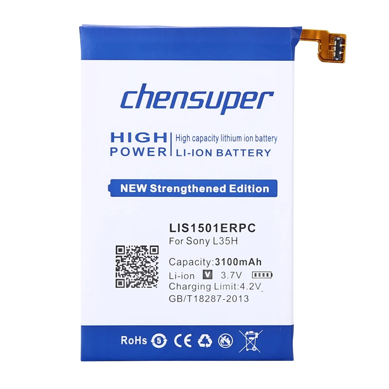2019 Новая батарея 3100mAh LIS1501ERPC для Sony Ericsson Xperia ZL L35H lt35i C6503 C6506 C6502 + Бесплатные