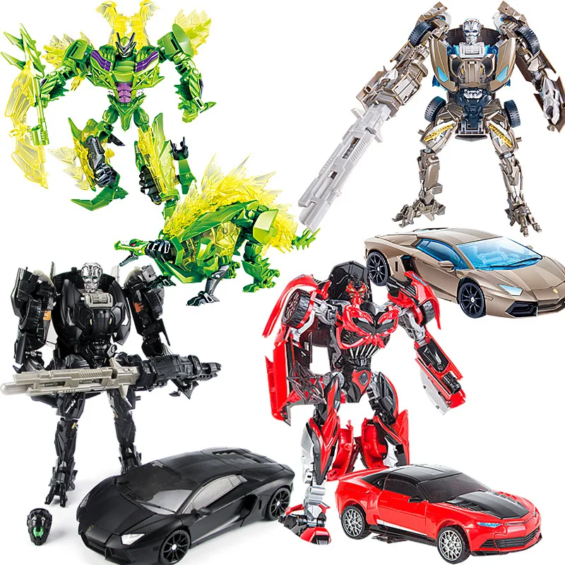 Робот трансформер из металлического сплава для грузовиков игрушечные машинки
