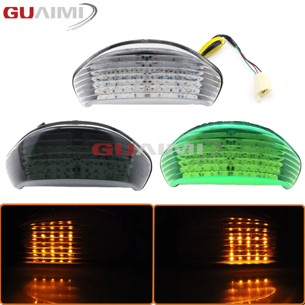For Kawasaki Ninja ZX-12R ZX12R 2000 2001 2002 2003 2004 2005 ZX 12R Motorcycle LED Tail Turning Singal Light Stop Lamp Brake |