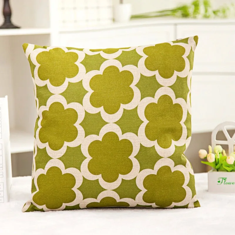 Льняная наволочка в скандинавском стиле для подушки автомобиля без сердечника |