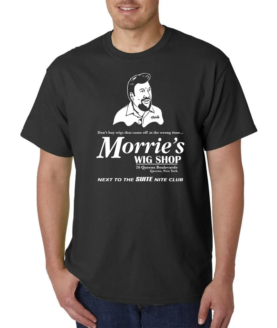 Morrie's Wig Shop Футболка-GOODFELLAS The Godfather Scarface казино Funny Mafia2019 модный бренд 100% хлопок с