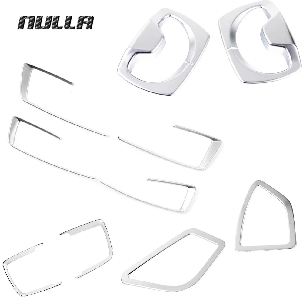 

NULLA ABS For BMW 3 Series F30 316 320 328 2015 Seat Belt Headlight Air Conditioning Vent Cover Safety Buttons Switch Cover Trim