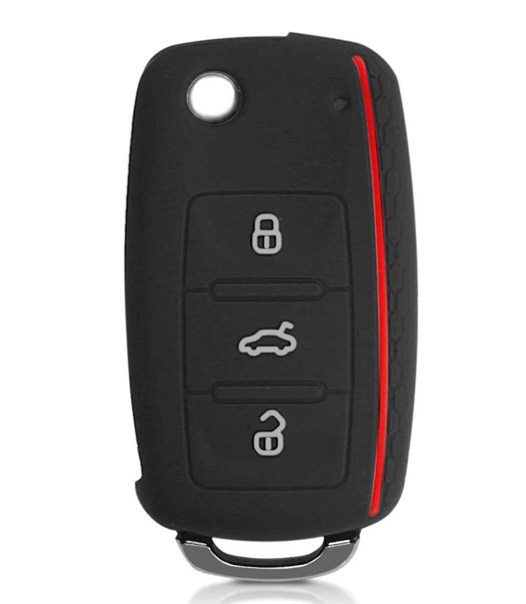 Car Key Protector For Skoda Yeti Superb Rapid Octavia for SEAT Leon Ibiza 3 Auto Accessories Replacement Case Shell | Автомобили и