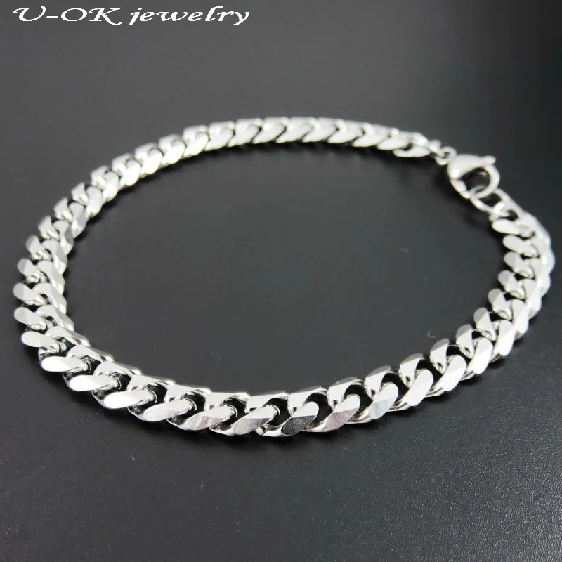 Ожерелье цепочка из нержавеющей стали 316l 7 5 мм 20 см 22 24 50/60/70/90/120 см|fashion jewelry|jewelry
