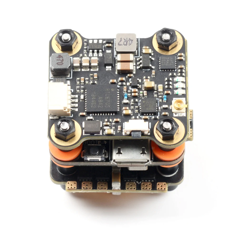 Летная мини башня Talon Skystars F4 управление полетом 20 А BLHELI S 4 в 1 ESC + 40 каналов 200 МВт VTX