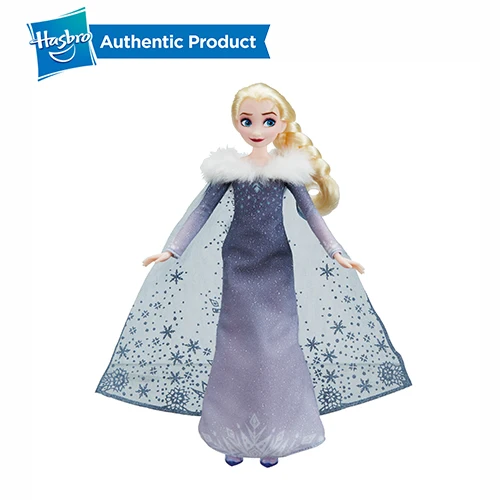 Hasbro Дисней замороженная музыкальная Эльза подарок на день рождения замороженные игрушки девочка ребенок игрушка кукла Коллекция Модель Ccostumes Санки Приключения - Цвет: C2539-Musical Elsa