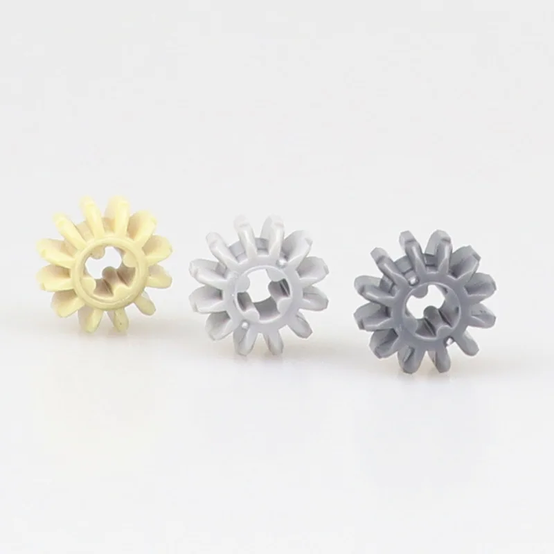 MOC LegoINGlys Technic Gear Z12 1.4X0.8CM колеса строительные блоки совместимы с Parts Bricks Enlighten