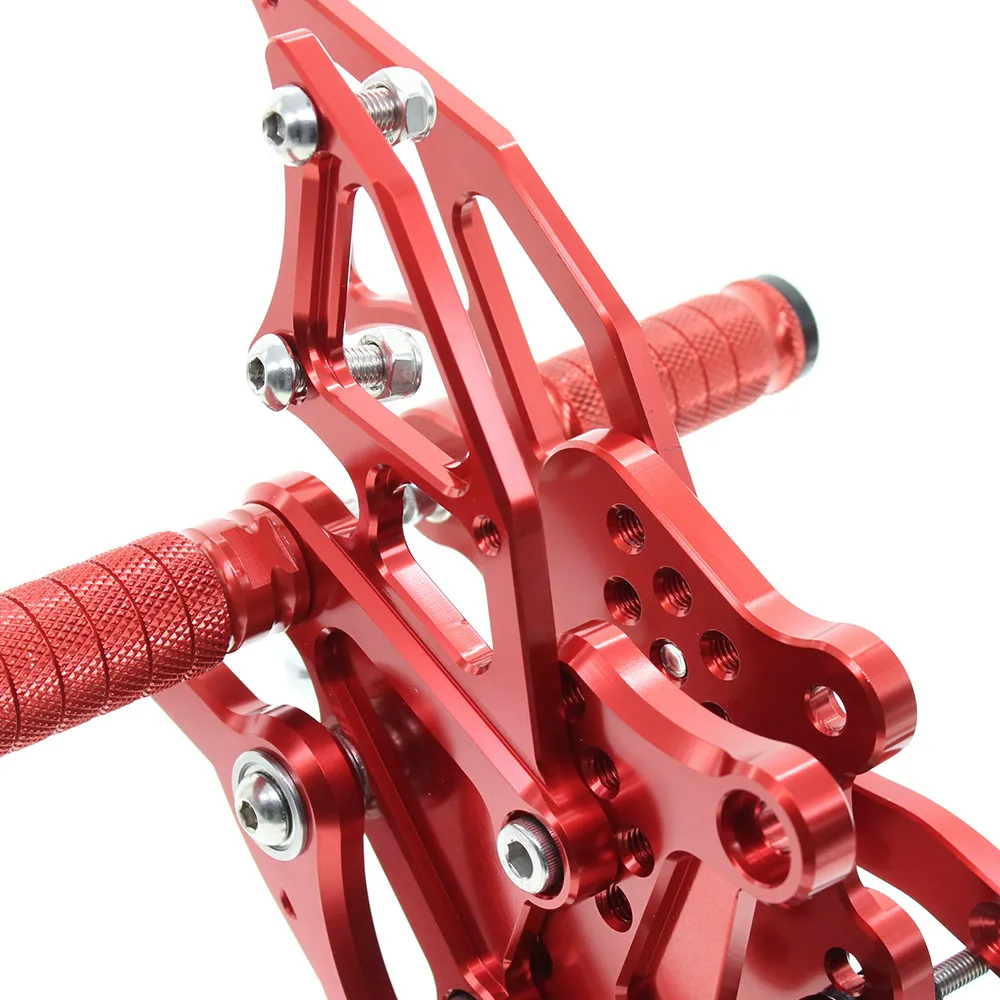 

For Yamaha Yzf R3 Mt03 14-19 R25 14-18 Mt25 15-18 Cnc Aluminum Alloy Motorcycle Footrest Rearset Footpeg Pedal Foot Peg Rear Set
