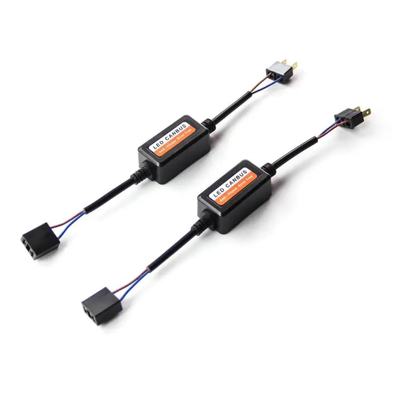 VODOOL 2 шт. 12В H7 H13 LED Canbus без ошибок декодеры для автомобильная светодиодная лампа