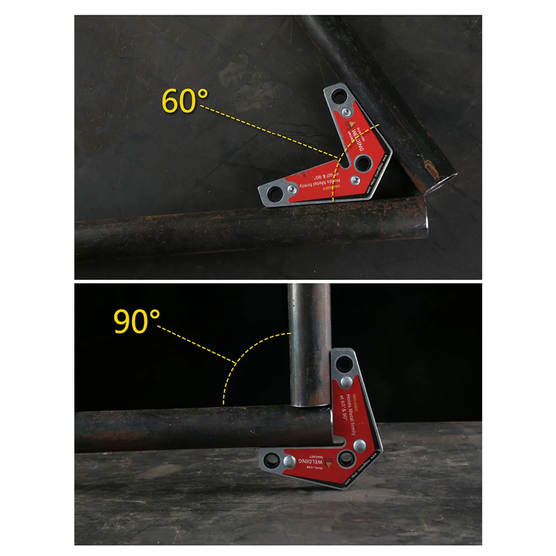 Сильный сварочный угловой магнит/Неодимовый магнитный держатель двойной