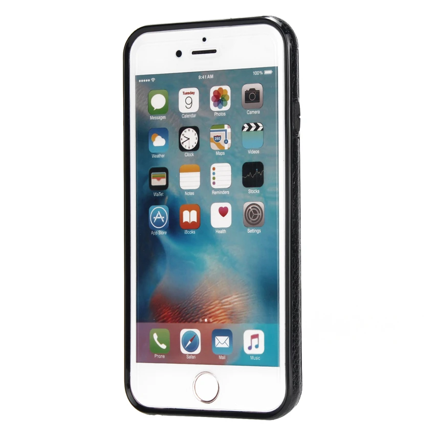 Hotr для iPhone 5S Флип кожаный чехол Съемный искусственная кожа задняя крышка для iPhone 5 SE Магнитная поглощают держатель карты вставки случае