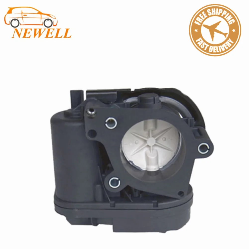 Корпус дроссельной заслонки для Citroen C2 C3 C4 Berlingo Picasso Peugeot 307 308 Partner Tepee 1635Z8 163637 9649510080