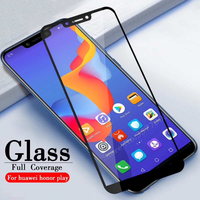Защитное стекло на Honor Play для Huawei протектор экрана Huawe Huawey Honer Honorplay закаленное