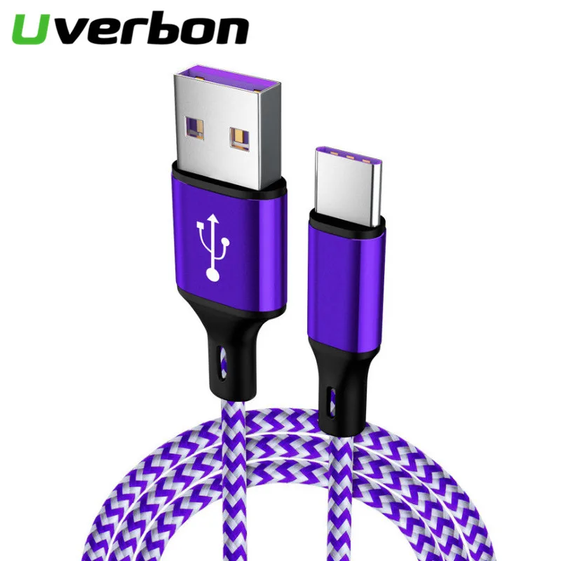 USB кабель 5A Type C для быстрой зарядки сверхбыстрое зарядное устройство Huawei Mate 20 P20 Pro