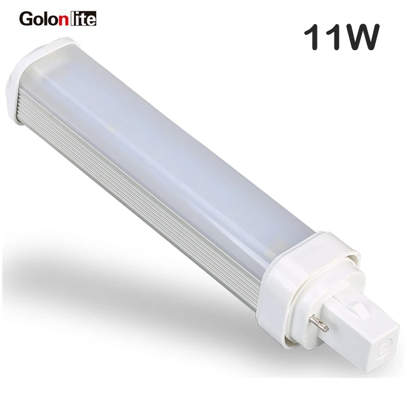 Golonlite G24 светодиодный лампы 11 Вт Замена 26 ваттов CFL g24q g24d plc светодиодные лампа 9 7 5