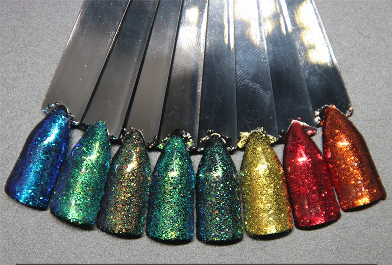 CATUNESS лак для ногтей порошок пигмент с голографическим эффектом хром сияющая пыль