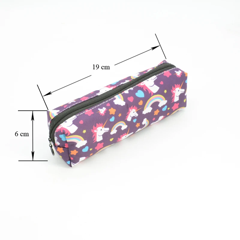Пенал с единорогом Kawaii kalem kutusu мультяшный estuche escolar trousse scolaire stylo pencilcase pen case cute