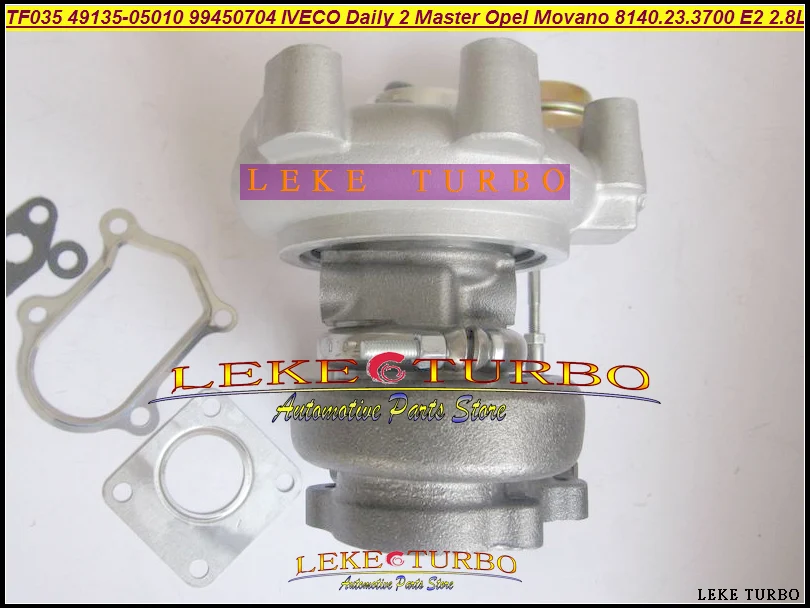 Турбокомпрессор TF035 49135 05010 53149886445 99450704 для IVECO Daily 2 Master Opel Movano 8140.23.3700 2.8L|turbocharger| |