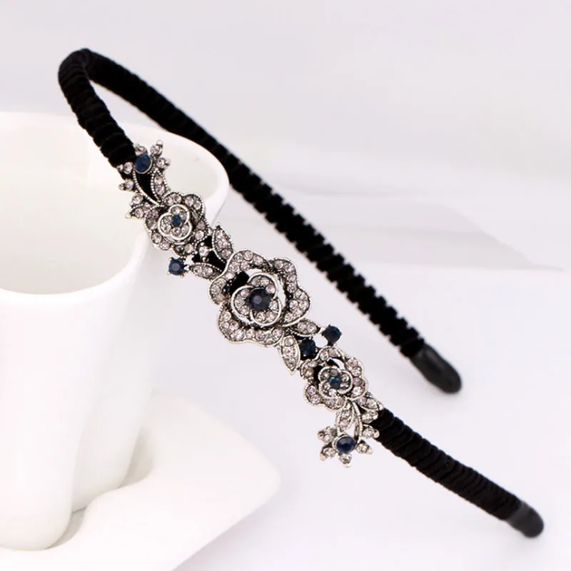 1 шт. Женская повязка на голову с цветами и листьями | Красота здоровье