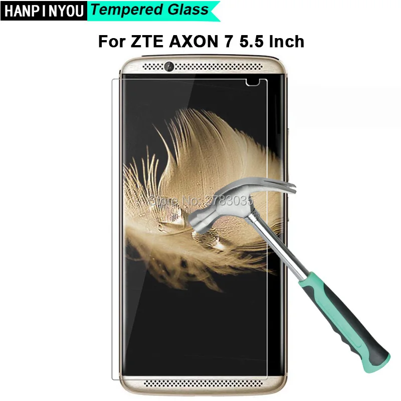 Для ZTE Axon 7 A2017 2 Axon7 Axon2 5 &quotновая твердость 9H 2.5D ультра тонкая закаленная Защитная