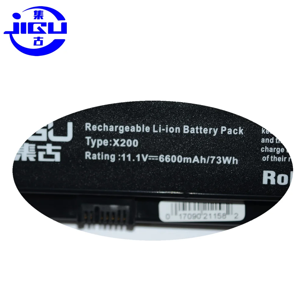 JIGU Новый Расширенный аккумулятор 42T4534 42T4834 43R9255 42T4538 9 ячеек для IBM Lenovo ThinkPad X200 X200S X201