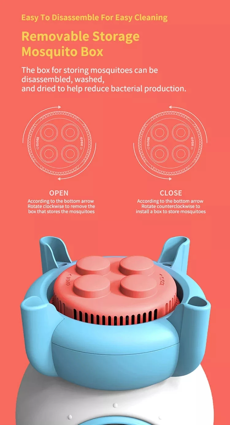 Xiaomi Bcase Rocket Mosquito Killer USB Электрический фотокаталитический репеллент против комаров насекомых Killer детская лампа от Насекомых ловушка УФ свет