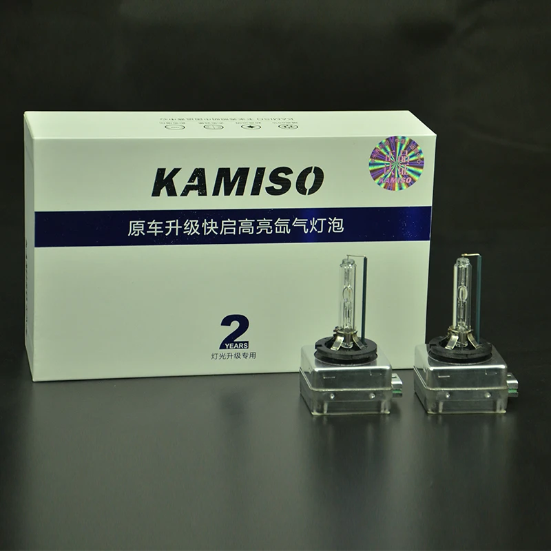KAMISO 12V 35W 5800K HID лампа ксеноновая Одиночная 1 пара D1S D2S D3S D4S лампа|Передние LED-фары