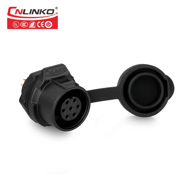 CNLinko высокоэффективный панельный разъем IP67 7 контактный Электрический