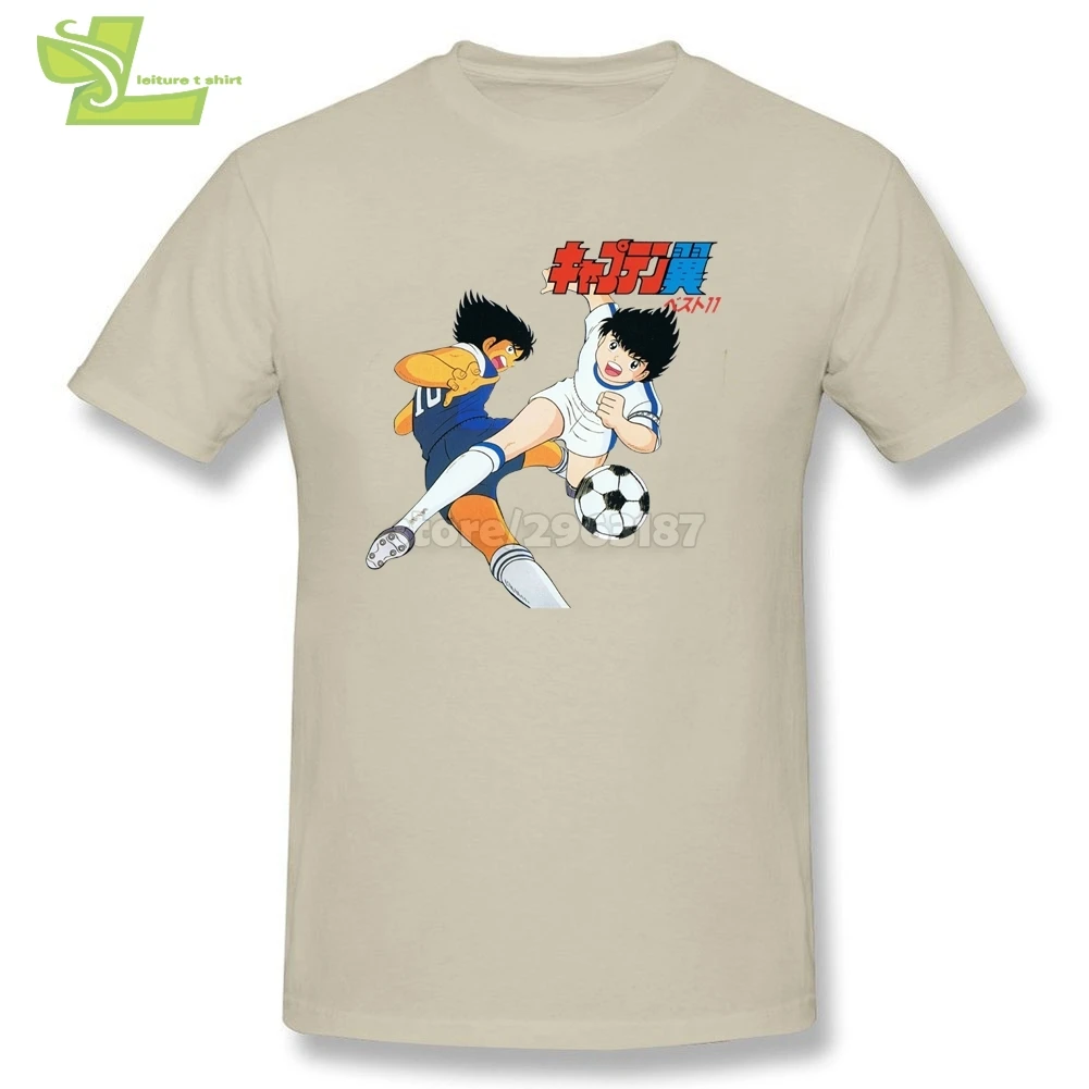 Captain Tsubasa для костюмированной вечеринки по японскому Аниме футболки Для мужчин с