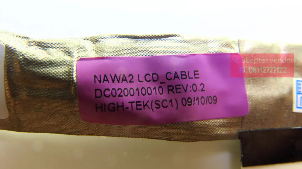 

DC020010010 NAWA2 NEW FOR LENOVO 3000 B550 G550 laptop screen line cable