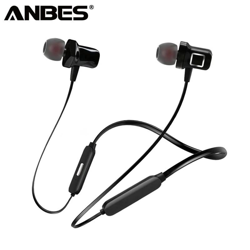ANBES bluetooth наушники на шею Беспроводные стерео auriculares fone de ouvido с микрофоном для Xiaomi