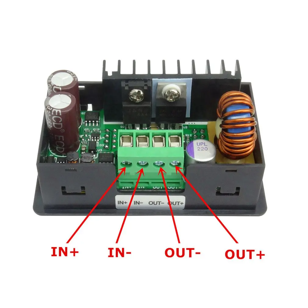 CNC DC Входная защита обратного подключения Регулируемый блок питания понижающий