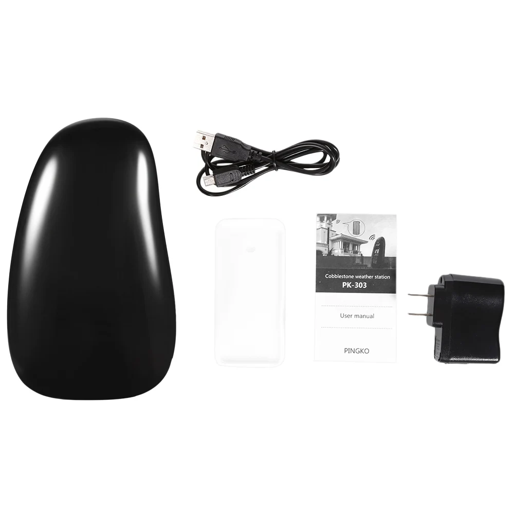 YGH392 булыжник Беспроводной метеорологическая установка для дома и улицы контроль