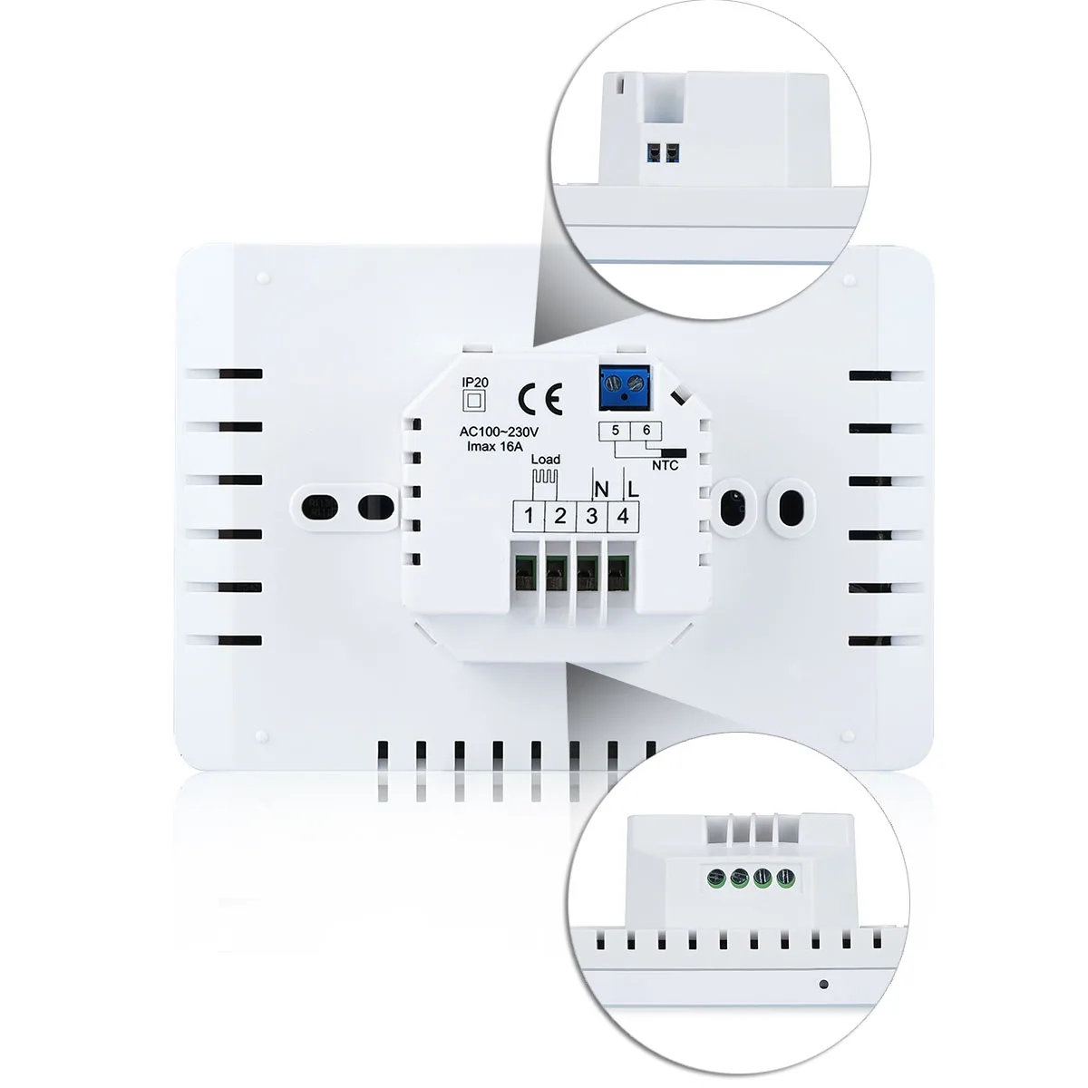 Floureon цифровой электрического отопления помещений термостат терморегулятор
