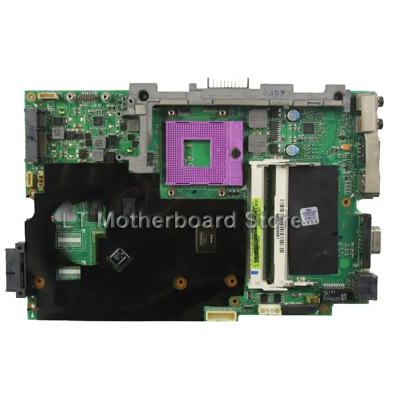 Материнская плата K50ID 512M 4 память для For Asus K50I K40ID X50DI K50IE X5DI материнская ноутбука |