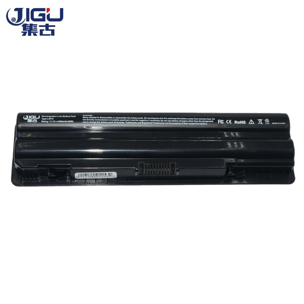 JIGU черный 6 ячейный Аккумулятор для ноутбука DELL 12 1123 312 1127 J70W7 JWPHF R795X WHXY3 XPS 14 15 17 14D